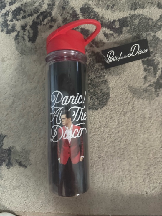 Other - Panic! At The Disco Reusable Water Bottle Brendon Urie Band Merchandise